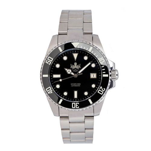 PHOIBOS PY007C 300M Automatic Diver Watch Black
