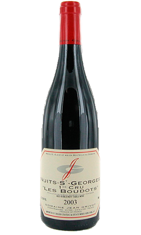 Domaine Jean Grivot Nuits St. Georges Les Boudots 1er Cru 2001 750ml