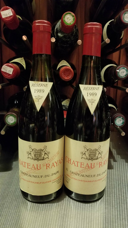 Chateau Rayas Chateauneuf du Pape Reserve 1989 750ml