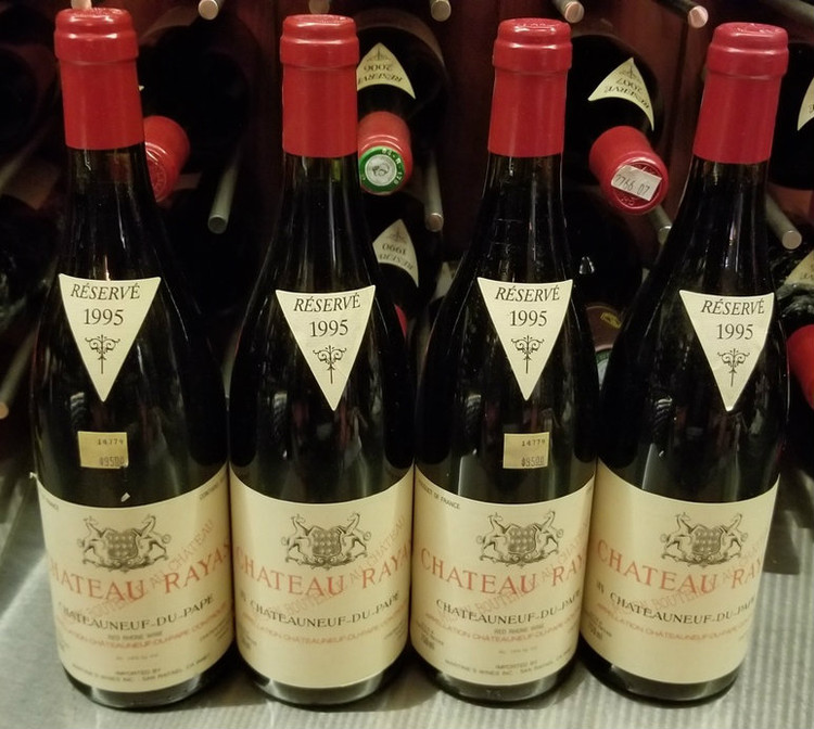 Chateau Rayas Chateauneuf du Pape Reserve 1995 750ml