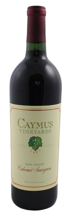 Caymus Cabernet Sauvignon Napa Valley 1987 750ml