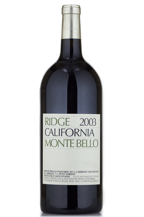 Ridge Monte Bello 2003 3000ml