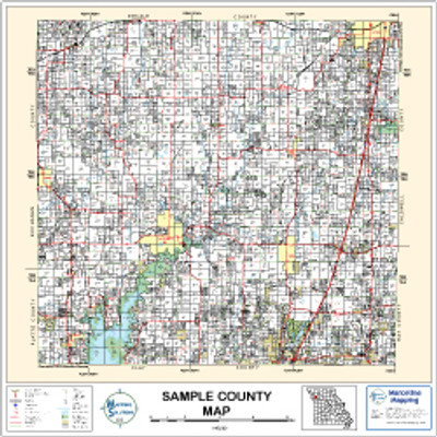 Latimer County Oklahoma 1997 Wall Map Latimer County Oklahoma 1997 Wall Map