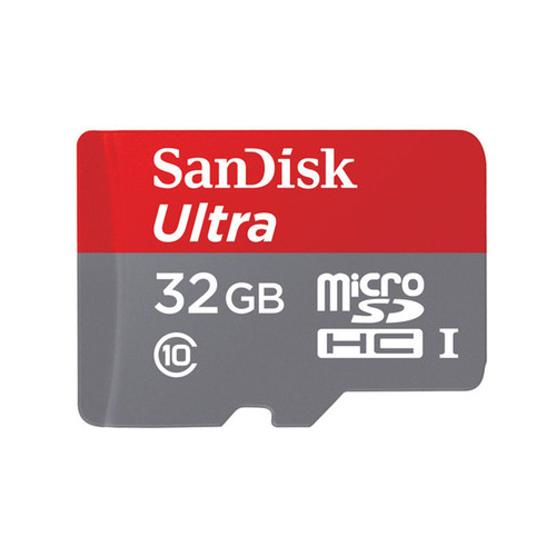 SanDisk 32GB Ultra UHS-I microSDHC Memory Card (Class 10)