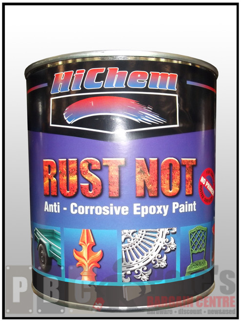RUST NOT 1 Litre Can Silver RUST NOT 1 Litre Can Silver