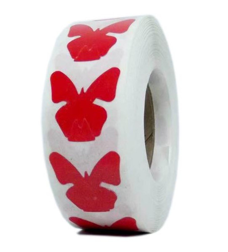 BUTTERFLY Body Stickers - 1000 ct.