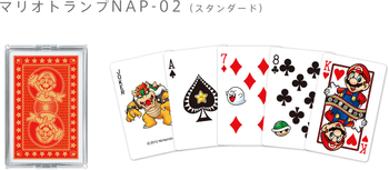 Nintendo Japan "Mario CARTOON” Playing Card Set (POKER CARDS) NAP-02 Nintendo Japan "Mario CARTOON” Playing Card Set (POKER CARDS) NAP-02