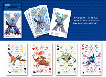 Nintendo Japan "Pokemon X” Playing Card Set (POKER CARDS) Nintendo Japan "Pokemon X” Playing Card Set (POKER CARDS)