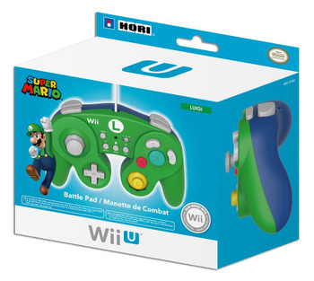 HORI Battle Pad for Wii U - Luigi Version HORI Battle Pad for Wii U - Luigi Version