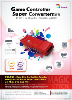 Paystation 3 & Playstation 4 controller converter to XboxOne Product Front Paystation 3 & Playstation 4 controller converter to XboxOne Product Front