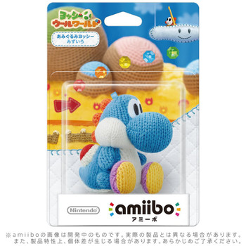 Blue Yarn Yoshi - Yoshi Woolly World Amiibo Blue Yarn Yoshi - Yoshi Woolly World Amiibo