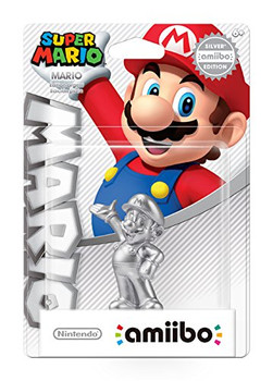 Silver Mario Amiibo Silver Mario Amiibo