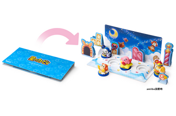 Diorama Kit for amiibo Kirby Series Nintendo Wii U Diorama Kit for amiibo Kirby Series Nintendo Wii U