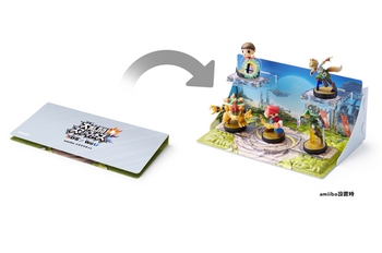 Diorama Kit for amiibo Super Smash Bros. Nintendo Wii U Diorama Kit for amiibo Super Smash Bros. Nintendo Wii U