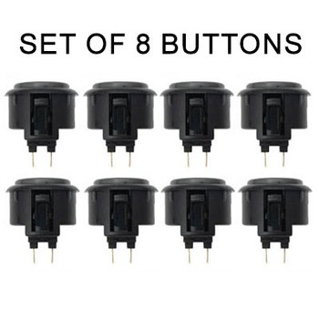 Sanwa 8pcs OBSFS-30 SILENT BUTTONS Sanwa 8pcs OBSFS-30 SILENT BUTTONS