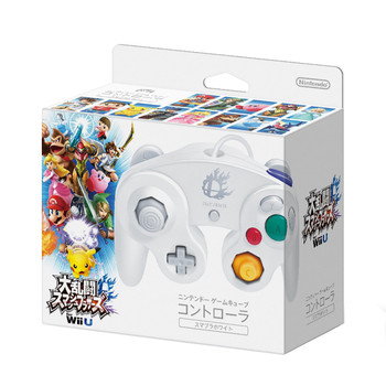 Nintendo Super Smash Bros. White Classic Gamecube Controller Nintendo Super Smash Bros. White Classic Gamecube Controller
