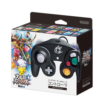 Nintendo Super Smash Bros. Black Gamecube Controller Nintendo Super Smash Bros. Black Gamecube Controller