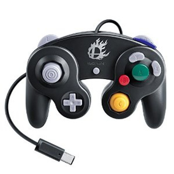Nintendo Super Smash Bros. Black Gamecube Controller Nintendo Super Smash Bros. Black Gamecube Controller