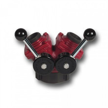 Akron 2.5" F x (2) 1.5" M Leader Line Wye with Torq Lok Handles