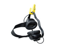 FireCom #108-0678-00 NFPA Compliant Behind Head or Under Helmet Only Hanger Hook - Yellow