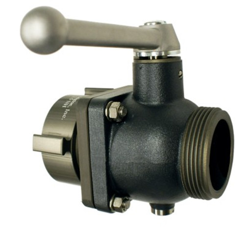 Harrington 2.5" F x 2.5" M Hydrant Ball Valve