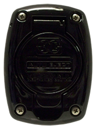 Kussmaul #091-55BLK Receptacle Cover For 15 & 20 Amp Super Auto Eject - Black