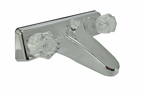Bristol 8" Chrome Utopia Tub & Shower Faucet with Offset Center Connection