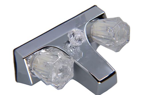 Utopia 4” Tub/Shower Chrome Faucet with Exposed Shower