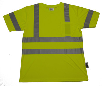 ANSI CLASS 3 SAFETY T-SHIRT SHORT SLEEVE ANSI CLASS 3 SAFETY T-SHIRT SHORT SLEEVE