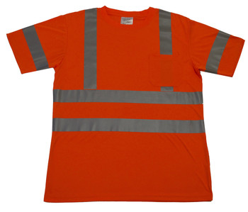 ANSI CLASS 3 SAFETY T-SHIRT SHORT SLEEVE ANSI CLASS 3 SAFETY T-SHIRT SHORT SLEEVE