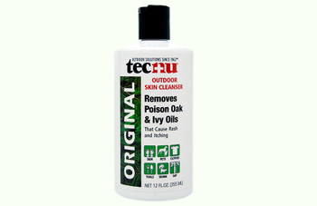 TECNU OUTDOOR SKIN CLEANSER 12 OZ, 12 BOTTLES TECNU OUTDOOR SKIN CLEANSER 12 OZ, 12 BOTTLES