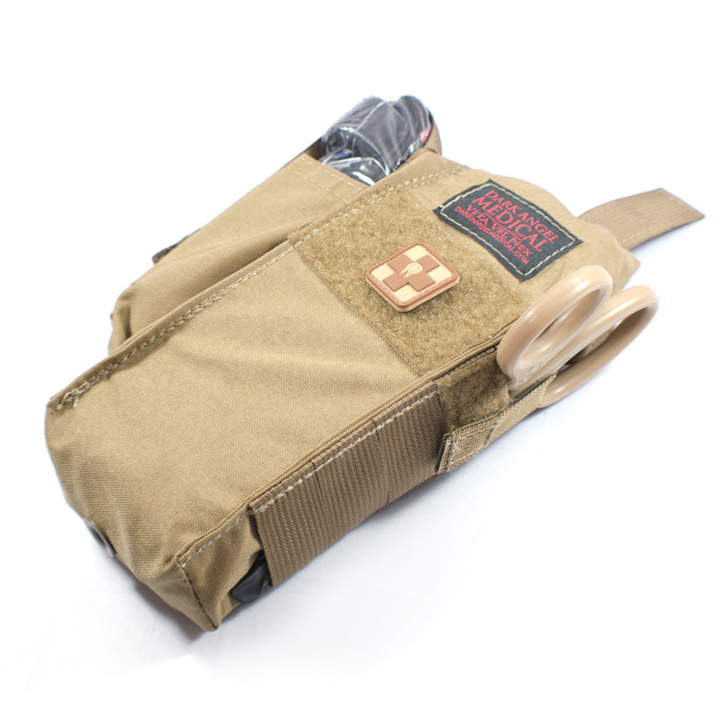 D.A.R.K. Slim Trauma Kit Pouch Individual First Aid Kit (IFAK) Pouch