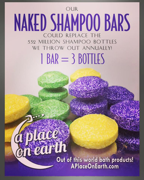 Naked Shampoo Bar Lemongrass Naked Shampoo Bar Lemongrass