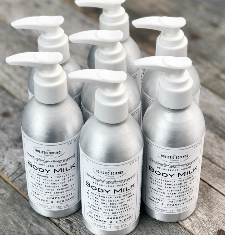 Vegan Body Milk – Bay Rum, Vanilla & Cedarwood 8oz