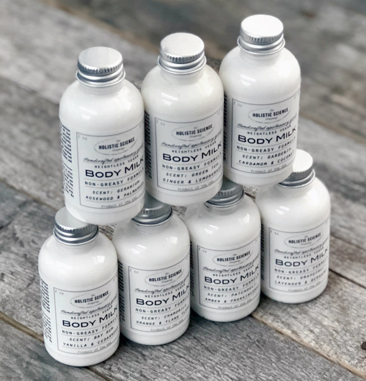 Vegan Body Milk – Bay Rum, Vanilla & Cedarwood 2oz
