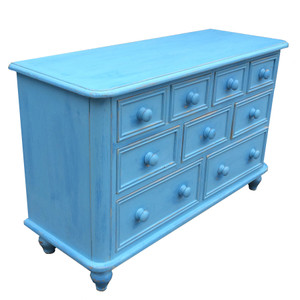 Country Blue Dresser
