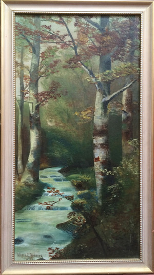 Autumn Trees - Signed Oil on Canvas