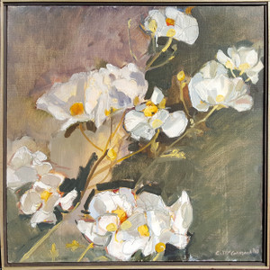 Dogwood - Oil on Canvas by Catherine McCormack
