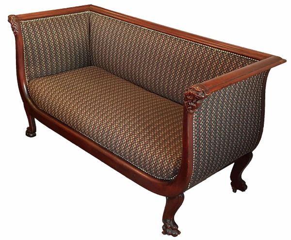 Antique Sofa With Modern Upholstery - Sonoma Nesting Company Antique Sofa with Modern Upholstery - Antique Sofa With Modern Upholstery - Sonoma Nesting Company