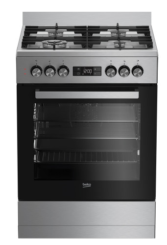 60cm Dual Fuel Upright Cooker