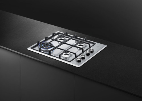 60cm Gas Cooktop 4 Burners 1 Wok burner