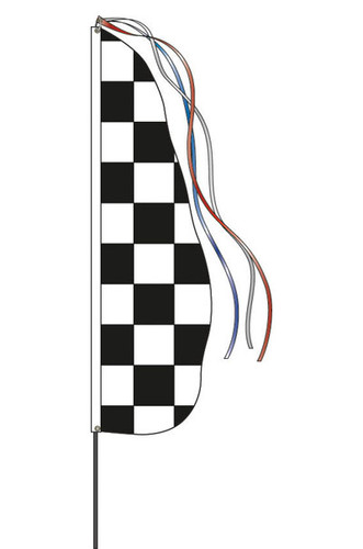 Style A - Black Check Feather Dancer Kit