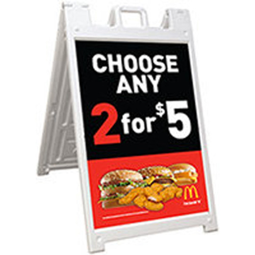 2'x3' Double Sided A-Frame Sign