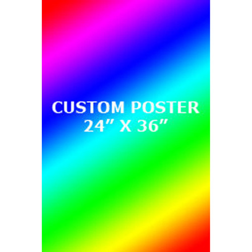 2' x 3' Custom Full Color Poster