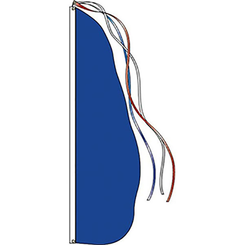 Style B - Blue Feather Dancer Flag