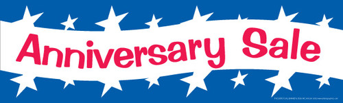 Anniversary Sale Banner