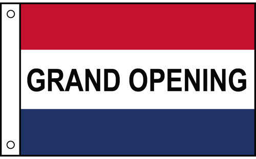 Grand Opening Flag