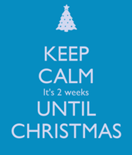 2 Weeks until Christmas - What to do to make life a little easier...