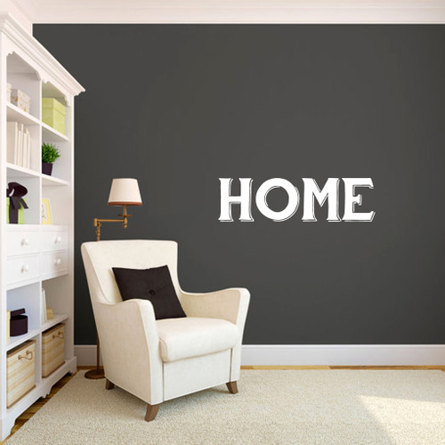 Home Wall Decals 36" wide x 10" tall Sample Image