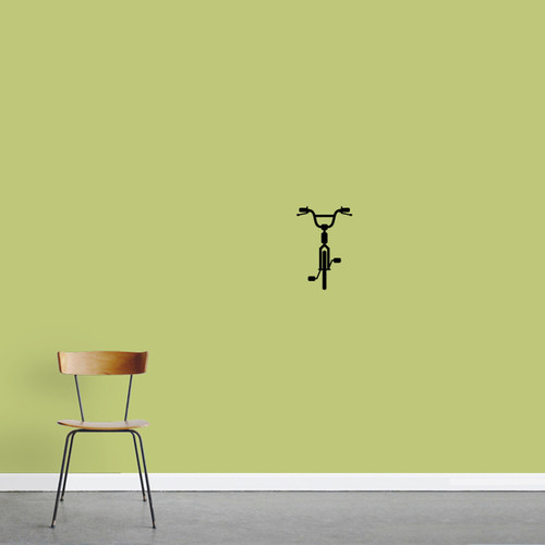 Bike Wall Decal 8" wide x 12" tall Sample Image